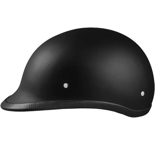 Daytona Hawk DOT Helmet Dull Black 5 Daytona Hawk DOT Helmet Dull Black - Image 5