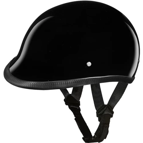 Daytona Hawk DOT Helmet Hi-Gloss Black 1 Daytona Hawk DOT Helmet Hi-Gloss Black