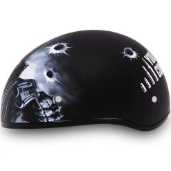 Daytona Skull Cap Come Get 'Em Helmet -HJC Store daytona skull cap come get em helmet left 97178.1630472729