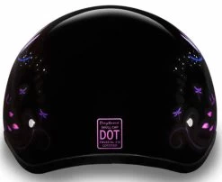 Daytona Skull Cap Helmet Dragonfly 10 Daytona Skull Cap Helmet Dragonfly -HJC Store daytona skull cap dragonfly helmet back 08686.1548583392