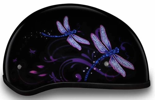 Daytona Skull Cap Helmet Dragonfly 3 Daytona Skull Cap Helmet Dragonfly - Image 3