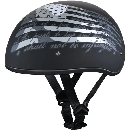 Daytona Skull Cap 2nd Amendment Helmet 1 Daytona Skull Cap 2nd Amendment Helmet