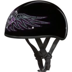 Daytona Skull Cap Helmet Barbed Wire Heart