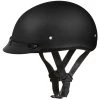 Daytona Skull Cap Helmet Dull Black