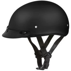Daytona Skull Cap Helmet Dull Black