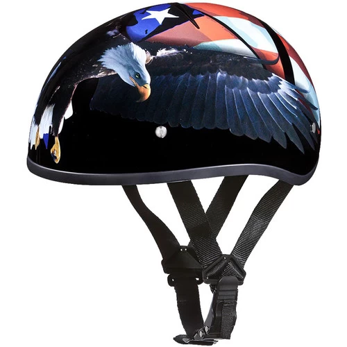 Daytona Skull Cap Helmet Freedom 1 Daytona Skull Cap Helmet Freedom