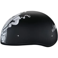 Daytona Skull Cap Make 'Em Pay Helmet -HJC Store daytona skull cap helmet make em pay left 44851.1690674645