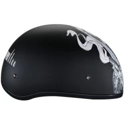 Daytona Skull Cap Make 'Em Pay Helmet -HJC Store daytona skull cap helmet make em pay right 23851.1690674649