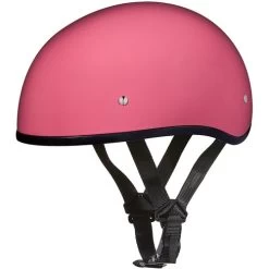 Daytona Skull Cap Helmet W/o Visor Hi-Gloss Pink