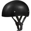 Daytona Skull Cap Helmet W/o Visor Leather Covered