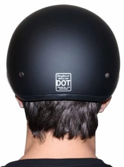 Daytona Skull Cap Skull Chains Helmet -HJC Store daytona skull cap helmet when worn back 80052.1630461463