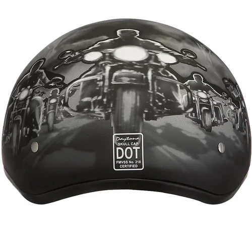 Daytona Skull Cap Helmet Guns 5 Daytona Skull Cap Helmet Guns - Image 5