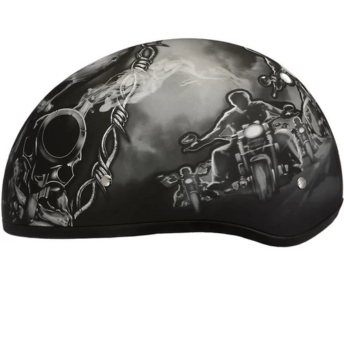 Daytona Skull Cap Helmet Guns 3 Daytona Skull Cap Helmet Guns - Image 3