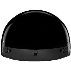 Daytona Skull Cap Jr Helmet Hi Gloss Black -HJC Store daytona skull cap jr helmet solid gloss black front 24325.1584196829