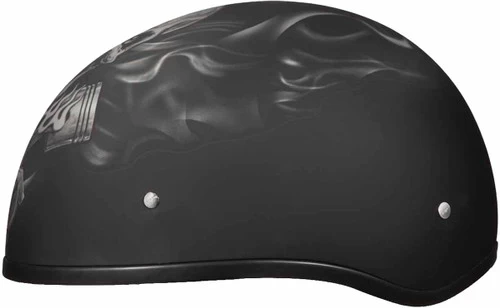 Daytona Skull Cap Helmet Pistons Skull 5 Daytona Skull Cap Helmet Pistons Skull - Image 5