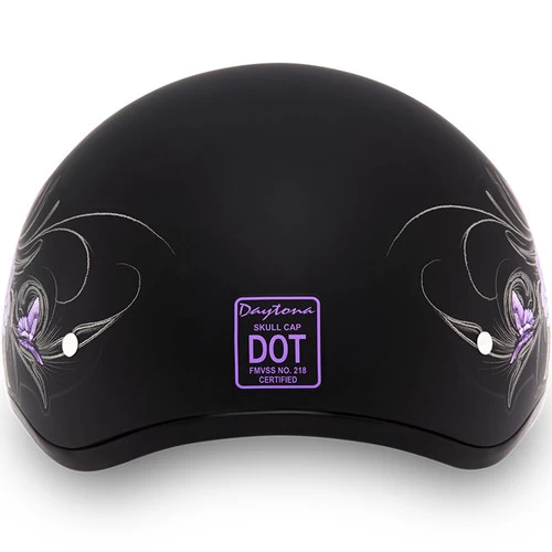 Daytona Skull Cap Wild At Heart Helmet 5 Daytona Skull Cap Wild At Heart Helmet - Image 5