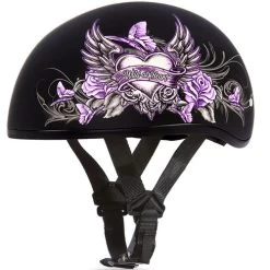 Daytona Skull Cap Wild At Heart Helmet