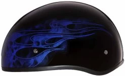 Daytona Skull Cap Helmet Skull Flames Blue 9 Daytona Skull Cap Helmet Skull Flames Blue -HJC Store daytona skull cap with skull flames blue helmet left 59016.1517459604