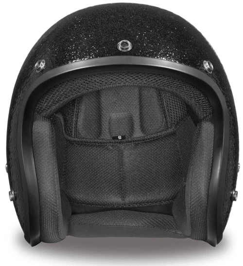 Daytona Cruiser Helmet Black Metal Flake 2 Daytona Cruiser Helmet Black Metal Flake - Image 2