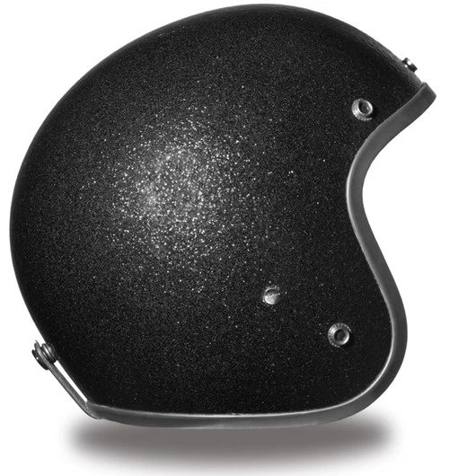Daytona Cruiser Helmet Black Metal Flake 3 Daytona Cruiser Helmet Black Metal Flake - Image 3