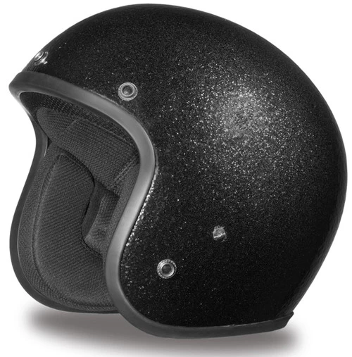Daytona Cruiser Helmet Black Metal Flake 6 Daytona Cruiser Helmet Black Metal Flake - Image 6