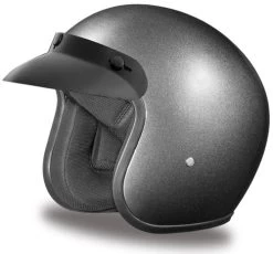 Daytona Cruiser Helmet Gun Metal Metallic