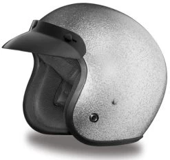 Daytona Cruiser Helmet Silver Metal Flake