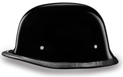 Daytona German Helmet DOT Hi-Gloss Black 4 Daytona German Helmet DOT Hi-Gloss Black - Image 4