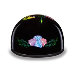 Daytona Skull Cap Helmet Diamond Skulls 11 Daytona Skull Cap Helmet Diamond Skulls -HJC Store daytona skull cap helmet diamond skull front 69564.1548585080