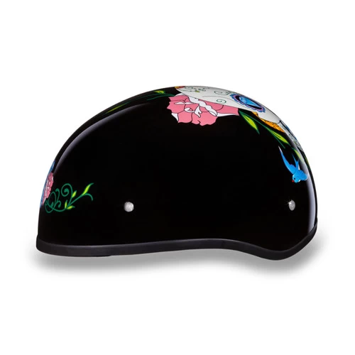 Daytona Skull Cap Helmet Diamond Skulls 2 Daytona Skull Cap Helmet Diamond Skulls - Image 2