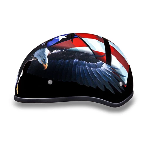 Daytona Skull Cap Helmet Freedom 2 Daytona Skull Cap Helmet Freedom - Image 2