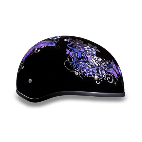 Daytona Skull Cap Helmet Butterfly 4 Daytona Skull Cap Helmet Butterfly - Image 4