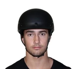 Daytona Skull Cap Helmet Dull Black -HJC Store daytona skull cap slim line headshot front 73928.1520559876