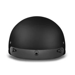 Daytona Skull Cap Helmet Dull Black -HJC Store daytona skull cap slim line helmet dull black front 62826.1549108369