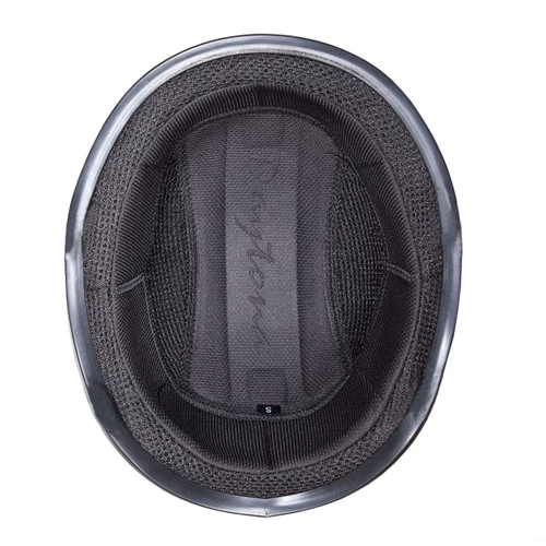 Daytona Skull Cap Helmet W/o Visor Dull Black 6 Daytona Skull Cap Helmet W/o Visor Dull Black - Image 6