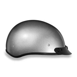 Daytona Skull Cap Helmet Silver Metallic -HJC Store daytona skull cap slim line helmet silver metallic right 38519.1549107443