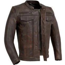 First Manufacturing Raider Jacket 22 First Manufacturing Raider Jacket -HJC Store first manufacturing raider jacket copper center zip 81254.1700269130