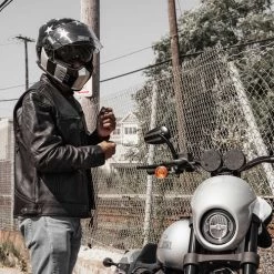 First Manufacturing Top Performer Jacket -HJC Store first manufacturing top performer jacket black on rider 40739.1700272164