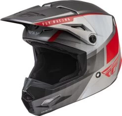 Fly Racing Kinetic Drift Youth Helmet 24 Fly Racing Kinetic Drift Youth Helmet -HJC Store fly racing kinetic drift helmet charcoal light red grey front left 25048.1644638036