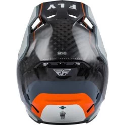 Fly Racing Formula Carbon Axon Helmet -HJC Store fly racing formula carbon axon helmet black grey orange back 81424.1594876386