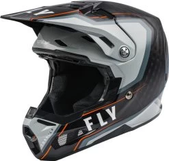 Fly Racing Formula Carbon Axon Helmet -HJC Store fly racing formula carbon axon helmet black grey orange 78232.1594876362