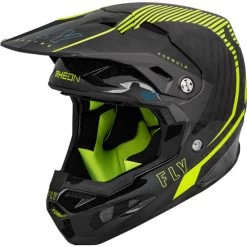 Fly Racing Formula Carbon Tracer Helmet -HJC Store fly racing formula carbon tracer helmet hi vis black 32850.1691377109