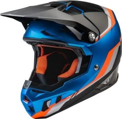 Fly Racing Formula CC Driver Helmet -HJC Store fly racing formula cc driver helmet blue orange black front left 52167.1644380021