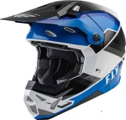 Fly Racing Formula CP Rush Helmet 28 Fly Racing Formula CP Rush Helmet -HJC Store fly racing formula cp rush helmet black blue white front left 02995.1644377659