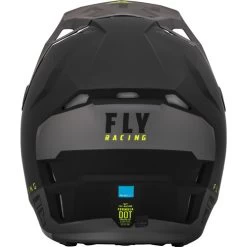 Fly Racing Formula CP Slant Helmet -HJC Store fly racing formula cp slant helmet black grey hi vis back 32813.1691592026