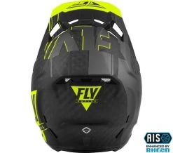 Fly Racing Formula Carbon Vector Helmet 28 Fly Racing Formula Carbon Vector Helmet -HJC Store fly racing formula vector helmet matte hi vis grey black back 31863.1566023666