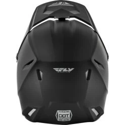 Fly Racing Kinetic Helmet Matte Black 7 Fly Racing Kinetic Helmet Matte Black -HJC Store fly racing kinetic solid helmet matte black back 05087.1565404538