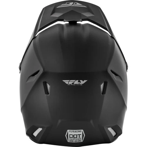 Fly Racing Kinetic Helmet Matte Black 4 Fly Racing Kinetic Helmet Matte Black - Image 4