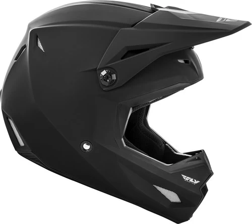 Fly Racing Kinetic Helmet Matte Black 2 Fly Racing Kinetic Helmet Matte Black - Image 2