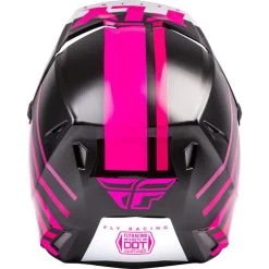 Fly Racing Kinetic Thrive Helmet -HJC Store fly racing kinetic thrive helmet pink black back 83046.1565407569